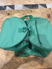 Green Small Nylon Gym Bag, Zip Closure, Adjus...