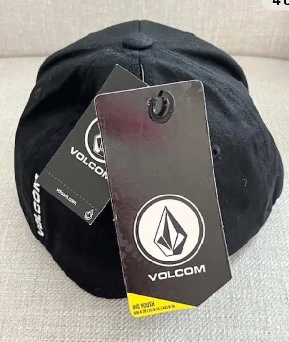 Size OS Authentic Volcom Full Stone Flexfit Youth  Baseball Cap - Image 3 of 3