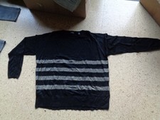 Pullover  Gr. 40/42in schwarz mit silbermelie...
