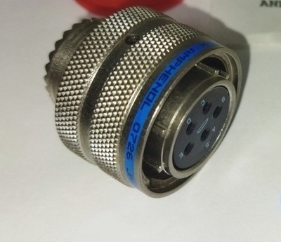 P/N JMS27467T15F5S Conn Circular Size 15, 5 Socket POS Crimp Cable Mount Term