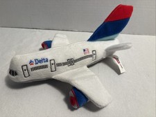 Delta Air Lines Airplane Plush 2004 Sky Marks