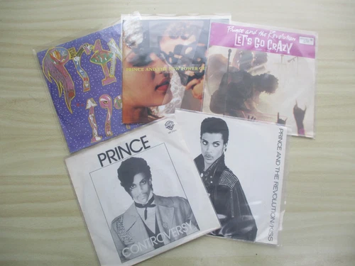 PRINCE / and the Revolution   - Set of 5 x 45's  from the EU