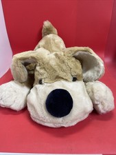 FAO Schwarz Patrick The Pup Plush Hound Dog Stuffed Animal 20" Soft Cuddly Clean