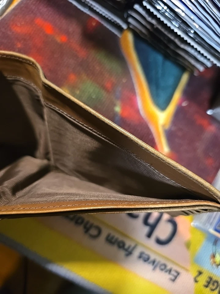 Мужской бумажник PRADA коричневый - Изображение 3 из 4