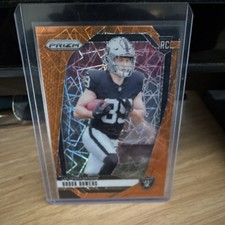 Panini 2024 Prizm Brock Bowers Rookie Lazer Prizm #315 Las Vegas Raiders NFL