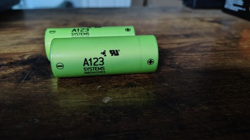 USED - A123 Systems ANR26650 M1A  50A LIFEPO4