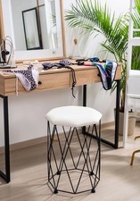 Schminkstuhl Stuhl Sitzhocker Samthocker Hocker Sessel Kinderzimmer  NEU / OVP