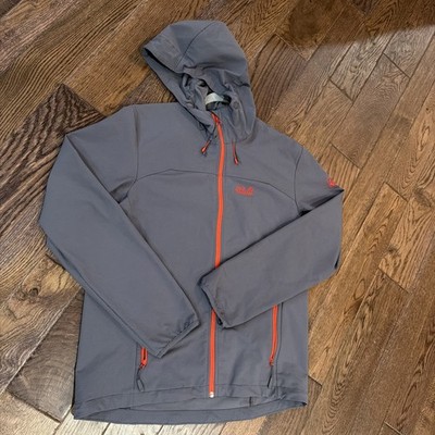 Jack Wolfskin Flexshield Jacket Men's Size Large Hiking Windbreaker Hooded