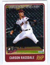 2025 Sacramento River Cats (Triple A-San Francisco Giants) Carson Ragsdale