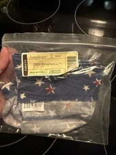 Longaberger 2009 Inaugural Basket Fabric Liner in American Starburst #23642 NEW