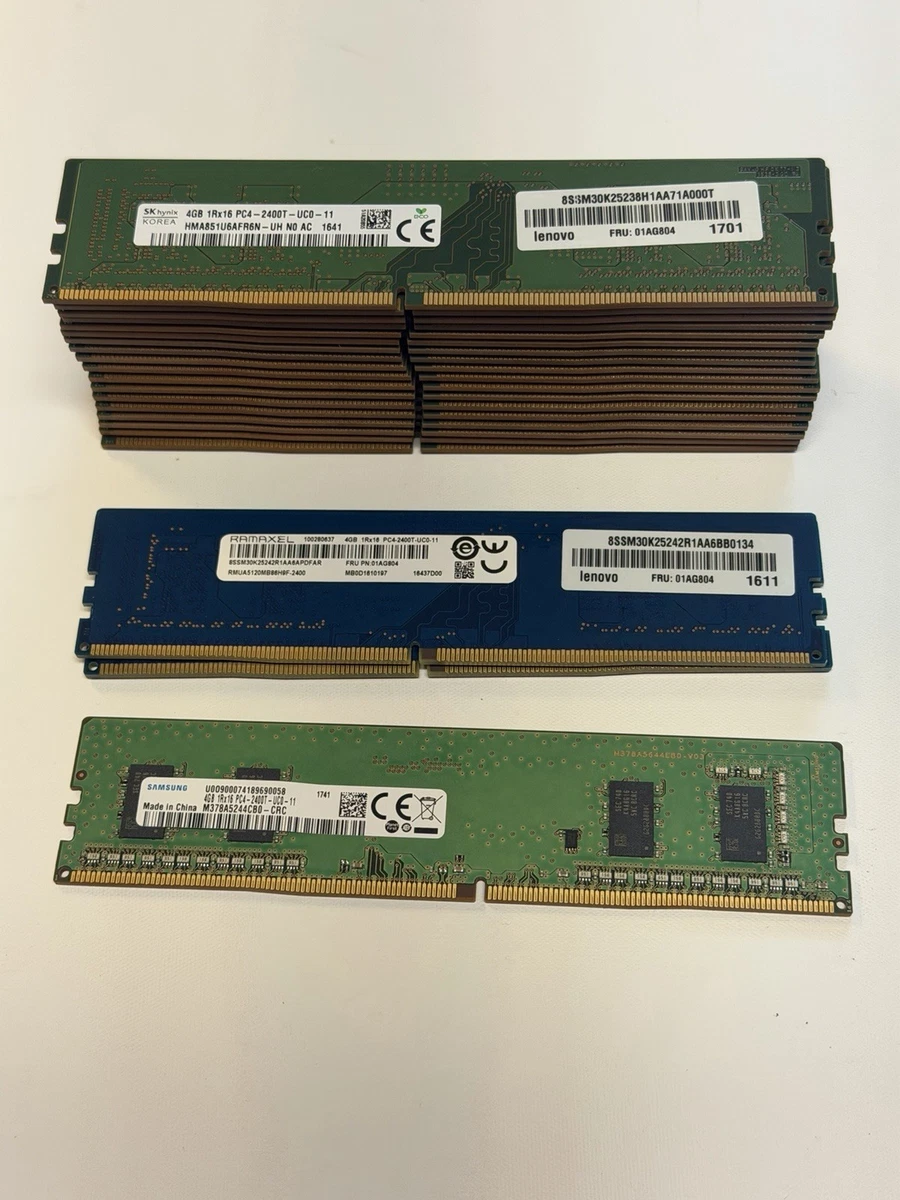 Samsung DDR4 SDRAM 4 GB Capacity per Module Memory (RAM) for sale
