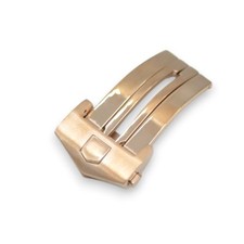 Carrera Monaco 20mm Rose Gold Color Deployment Clasp For Tag Heuer