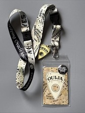 Ouija Board Mystifying Oracle Lanyard ID Badge Holder Planchette Charm