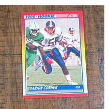 SCORE 1990 Score Rookie Darion Conner #643 Jackson State Tigers Football Card. rookie card picture