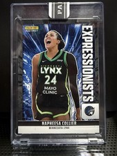 Napheesa Collier 2025 Panini WNBA Expressionists Minnesota Lynx Black 1/1