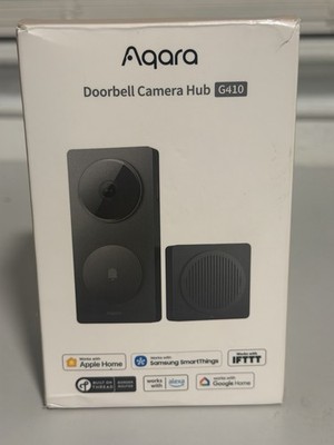 Aqara G410 Doorbell Camera Hub Video Recording Wireless Black Smart Home