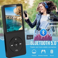 Bluetooth MP3 Player 16GB Musik Player Aufnah...
