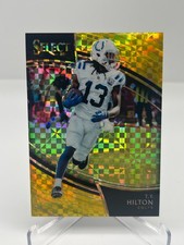 2018 PANINI SELECT FOOTBALL T.Y. HILTON 08/10 GOLD FIELD LEVEL NO. 279 COLTS