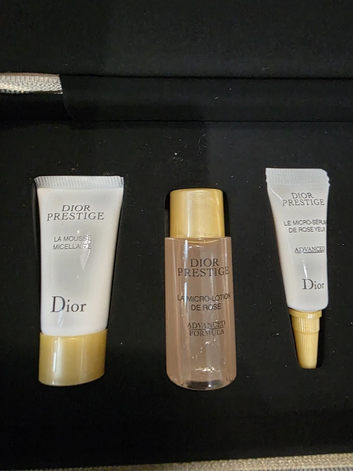 Dior Prestige Gold Piano VIP Member Gift Travel Set 7pc New In Box Authentic - Image 3 of 4