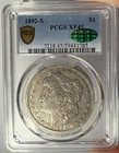 1892-S $1 PCGS XF 45 CAC Morgan Silver Dollar