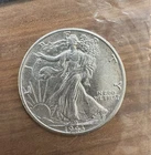 1943-D WALKING LIBERTY HALF DOLLAR $50C US 90% SILVER #P52