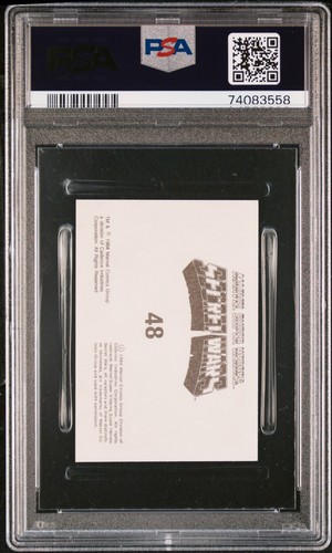 THOR HERCULES PSA 5 1984 Marvel Super Heroes Secret Wars Stickers #48 - Picture 2 of 2