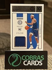 2019 PANINI ENCASED RJ BARRETT ROOKIE LABEL MATERIALS RC /199
