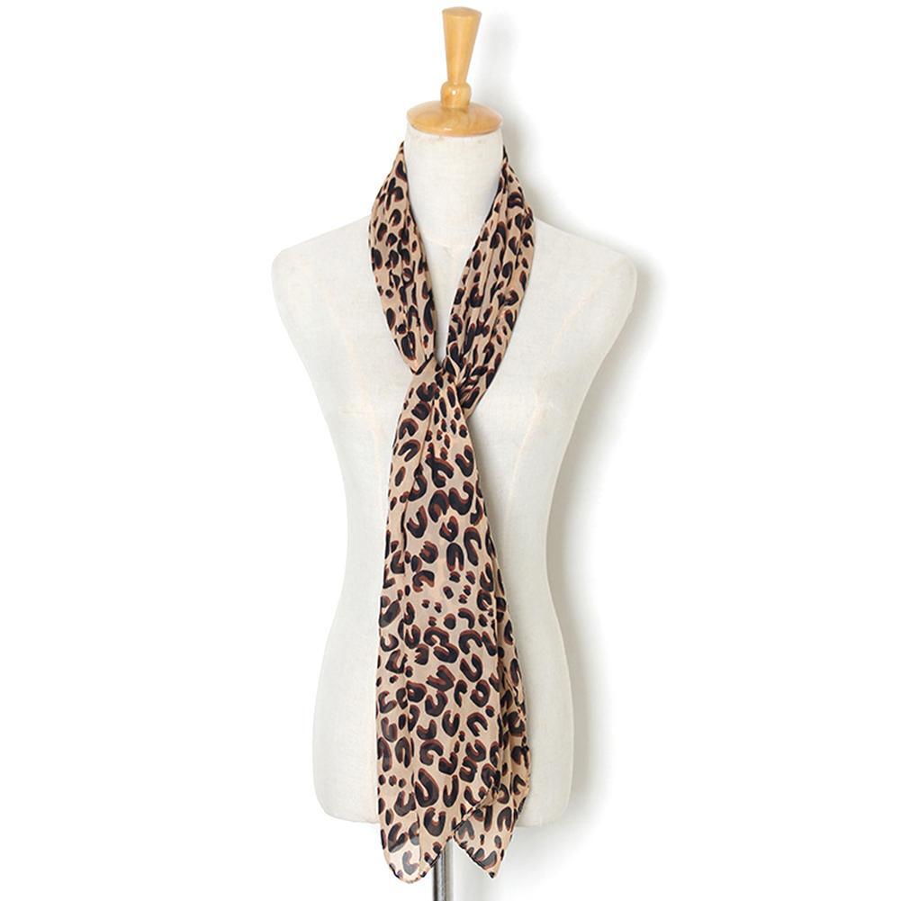小物 leopard pattern wrinkle stole 小物 leopard pattern wrinkle stole ZCYYYS Leopard Print