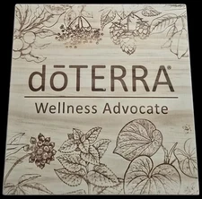 New Wood Storage Box with Latch for dōTERRA Essential Oils - 36 Slot [F2]