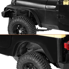 Driver Passenger Side Front Rear Fender Flares For 1987-1995 Jeep Wrangler Yj Driver Passenger Side Front Rear Fender Flares For 1987-1995 Jeep Wrangler Yj
