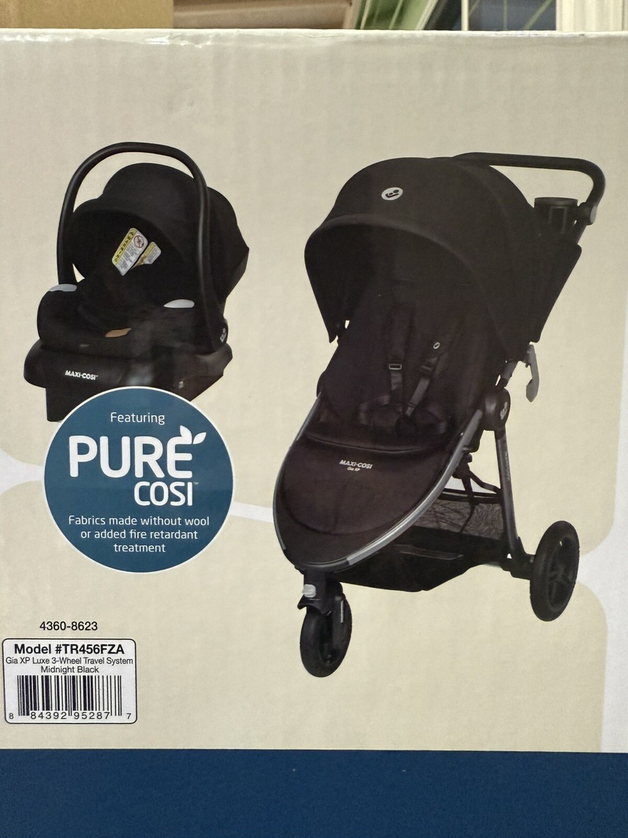 Maxi-Cosi Gia XP 3-Wheel Travel System - Midnight Black (TR416FZA) | eBay