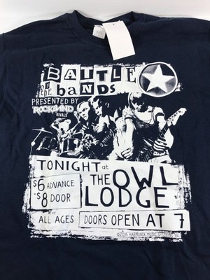 Rock Band Rivals Battle of the Bands t-shirt, Men's Medium t-shirt, Nerd Block