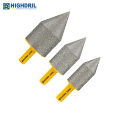 Diamond Milling Bit Beveling Chamfer Bit for Granite Tile Marble 20/25/35mm Hex