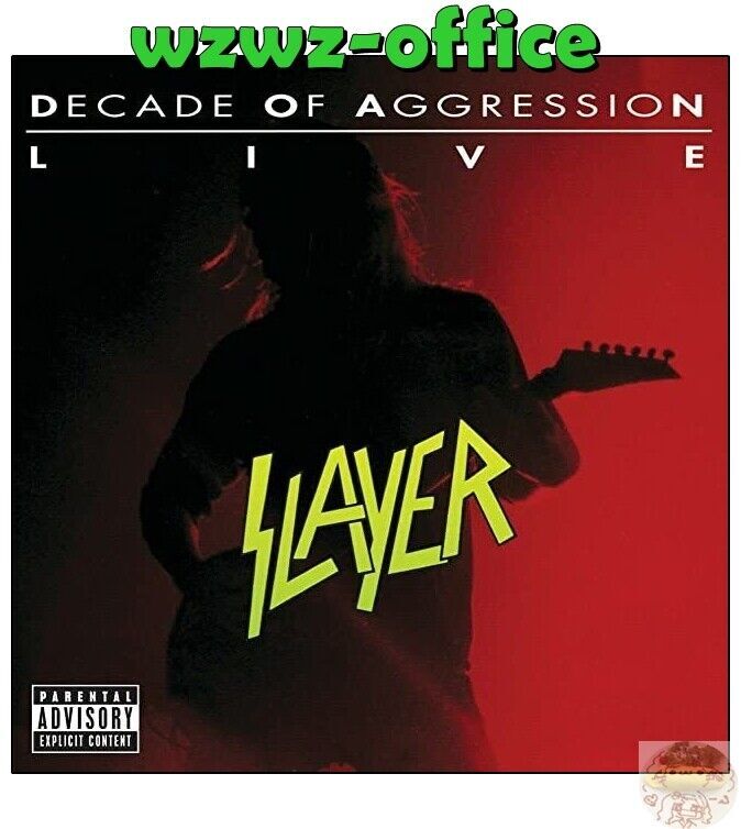 2022 HR/HM 1000 SLAYER Live Decade Of Aggression JAPAN 2 CD