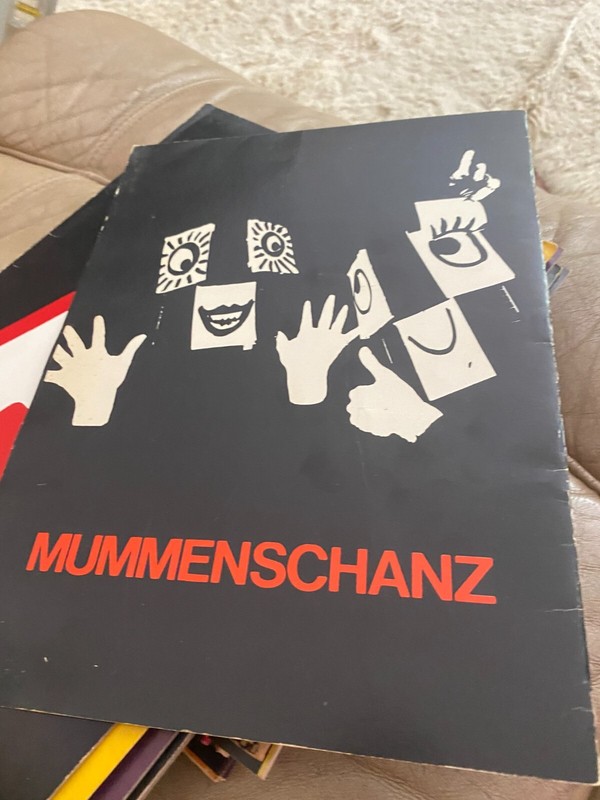 RARE MUMMENSCHANZ - PROGRAM BOOKLET