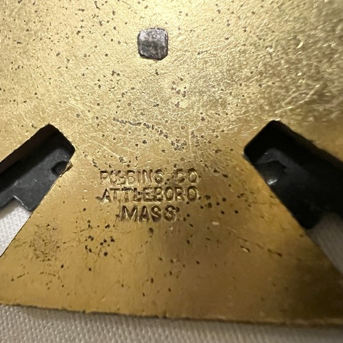 Antiguo Caballeros Templarios Siloé #54 Comandancia Masónica Prendedor Medalla De Colección - Imagen 5 de 7