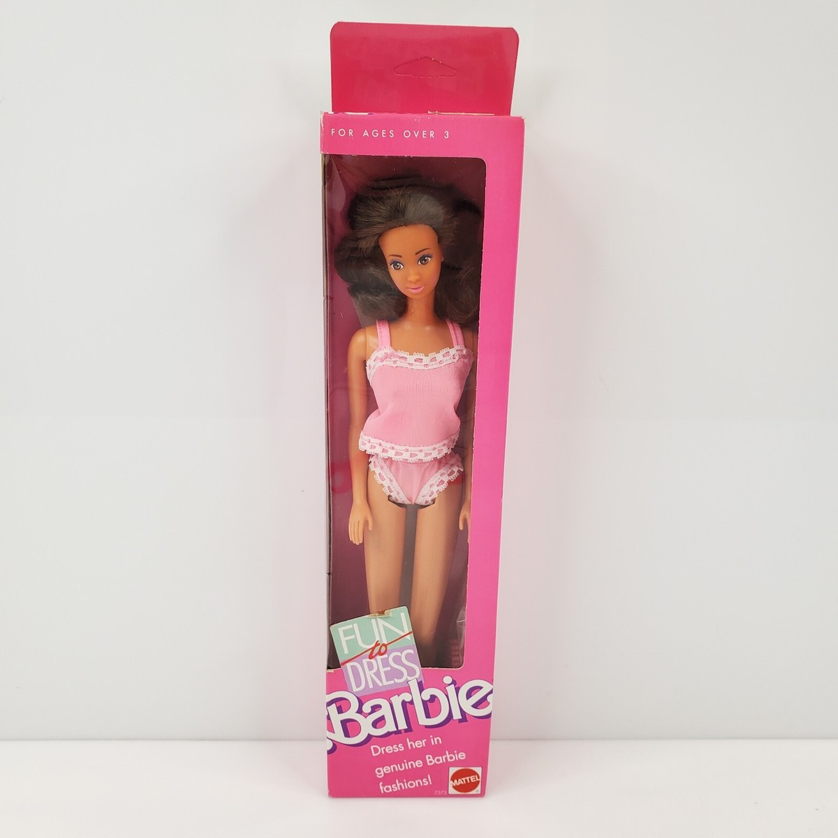 トップス Barbie Vintage 1989 Barbie Fun To Dress Fashion Doll Pink 7373 | eBay