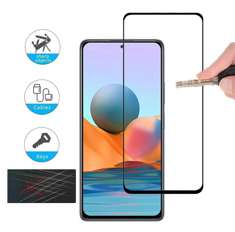 Pack de 3 Protectores de Pantalla de Cristal Templado para Xiaomi Redmi Note 10 9T 9S 9 8 7 Pro Foto 4 de 4