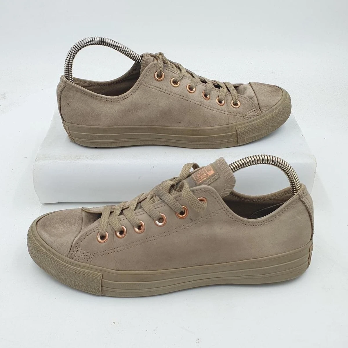 Converse Chuck Taylor Trainer Khaki Mens UK7 Indonesia 159472C Shoe Sneaker