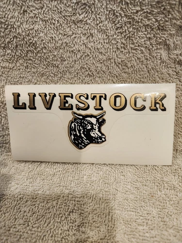 Tonka Farms 1955-1957 Livestock Semi Trailer Replacement Decal Set