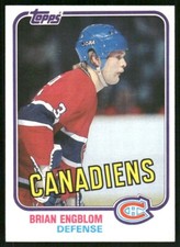 1981-82 Topps - Brian Engblom #10