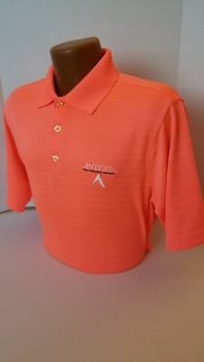 Antigua TOUR ISSUED Polo ''PERFORMANCE APPAREL'' TOUR PLAYERS Polo L (Rare)