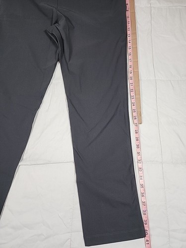 32x32 Lululemon ABC Trouser Classic Fit Warpstreme Color Obsidian Men's Pants - Picture 11 of 15