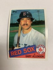1985 Topps Boston Red Sox Gary Allenson