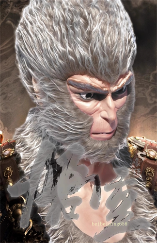 Game Black Myth: WuKong Headset Mask The Destined One Mask Cosplay Prop Customiz - Picture 6 of 19