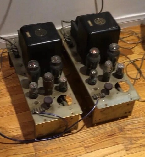 SANSUI TUBE POWER AMPLIFIERS  ** PLEASE READ **