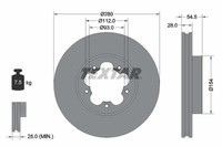 Bremsscheibe Ford P. Transit 06