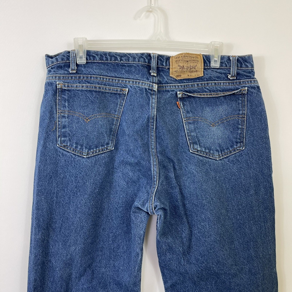 リーバイス509 Levis 509 Denim Vintage Jeans Made In USA Size 42 X 32