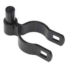 Chain Link 1 5/8" Black Male Gate Hinge
