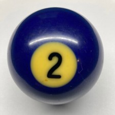USED Vintage Pool Ball Billiard 2 replacement - FAST FREE SHIPPING 
